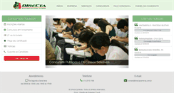 Desktop Screenshot of directacarreiras.com.br